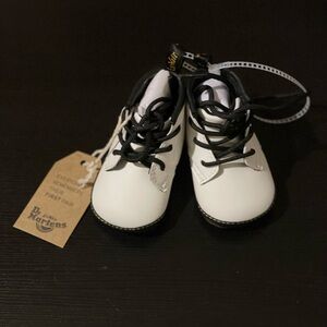 Dr. Martens kids 1460 Auburn Leather Booties-Us size:1